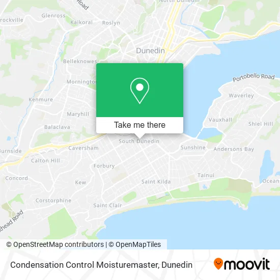 Condensation Control Moisturemaster map