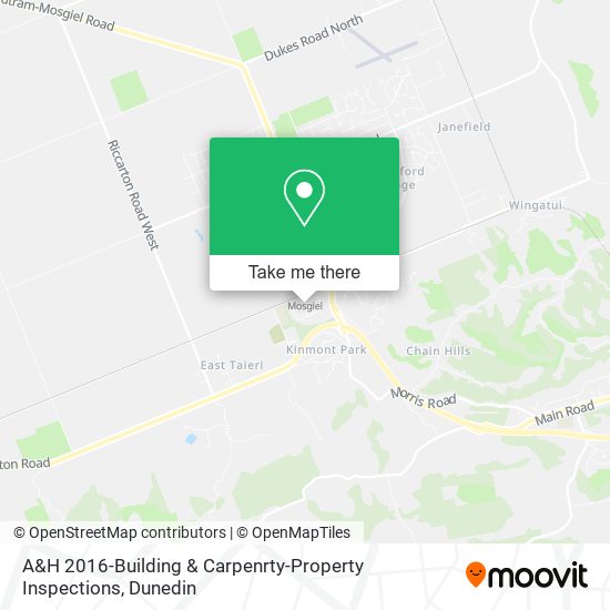 A&H 2016-Building & Carpenrty-Property Inspections map