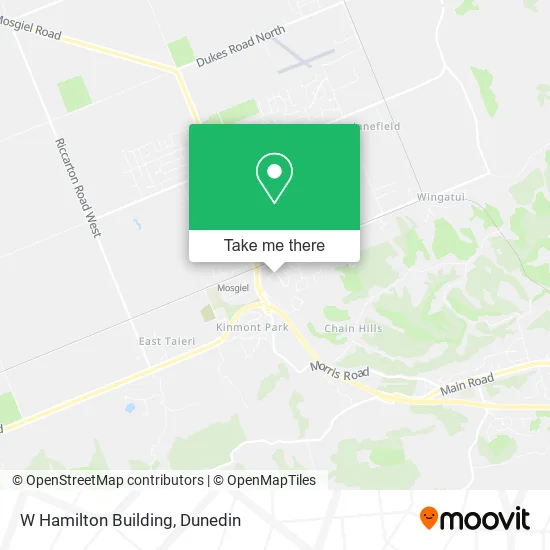 W Hamilton Building map
