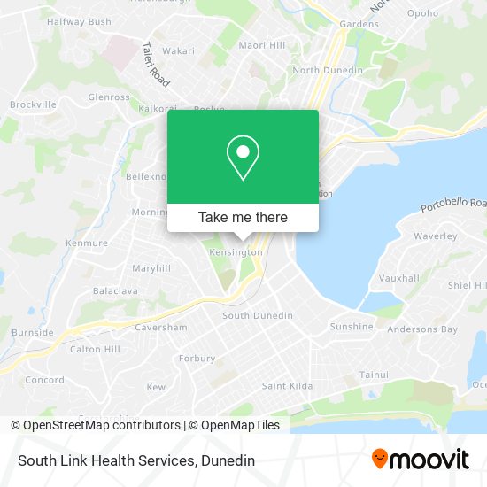 South Link Health Services map