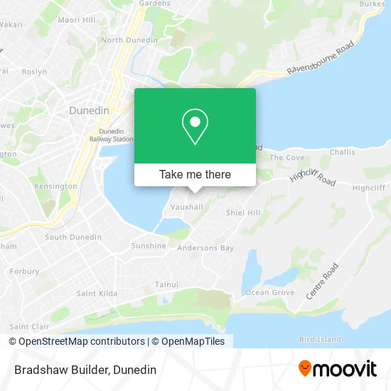 Bradshaw Builder map