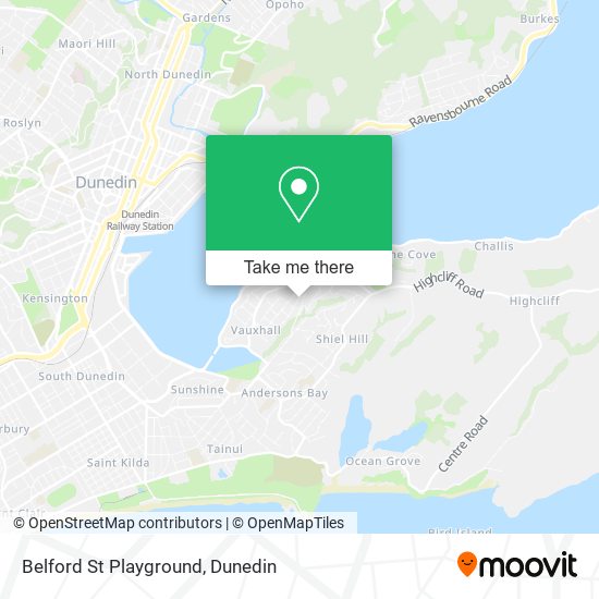 Belford St Playground map