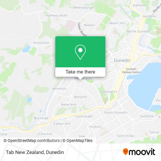 Tab New Zealand地图