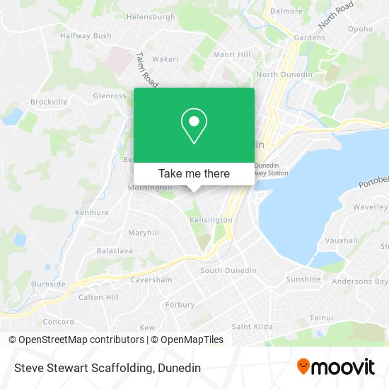 Steve Stewart Scaffolding map