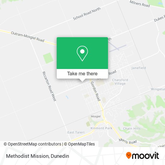 Methodist Mission map