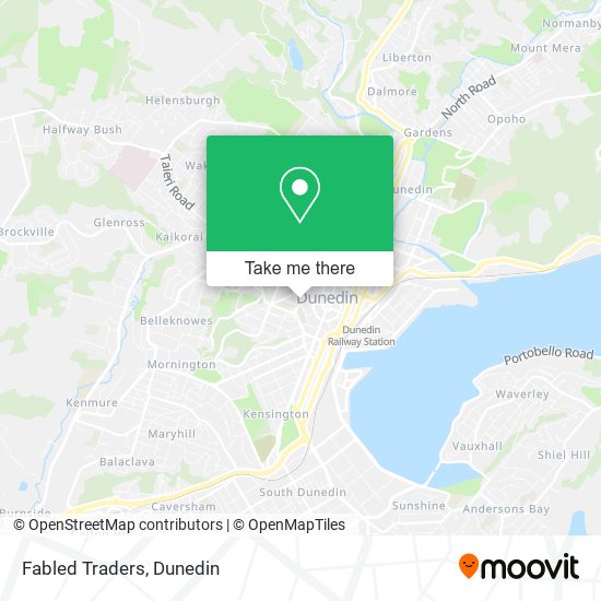 Fabled Traders map