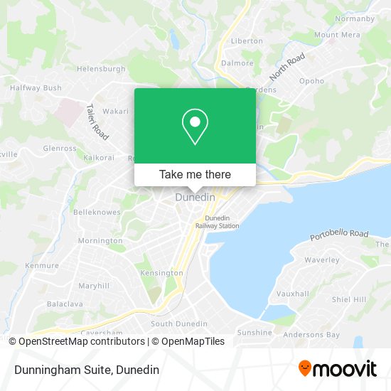 Dunningham Suite map