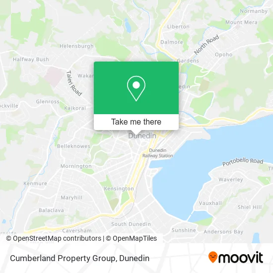 Cumberland Property Group map