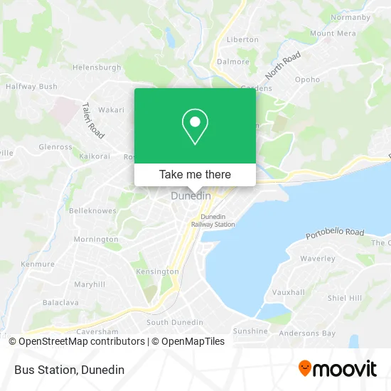 Bus Station map