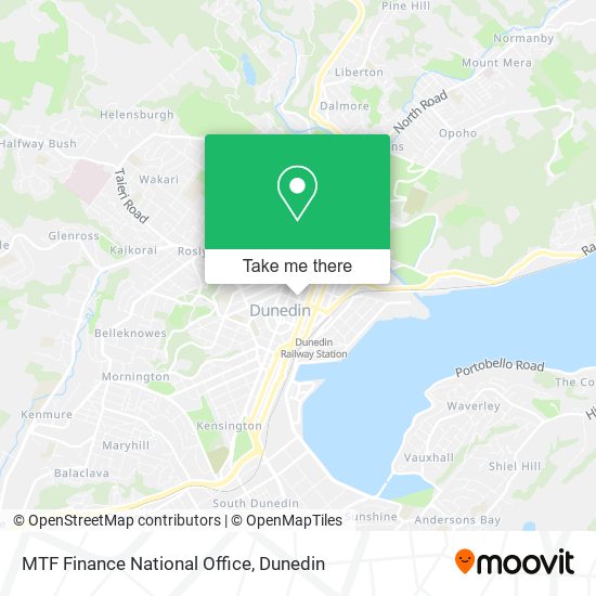 MTF Finance National Office map