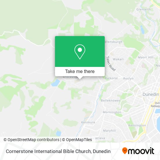 Cornerstone International Bible Church map