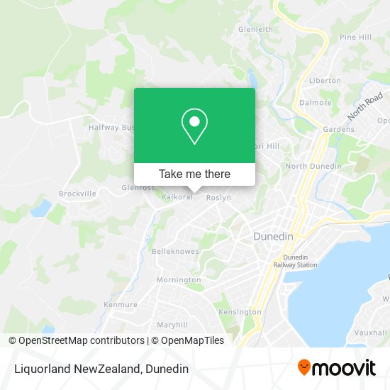 Liquorland NewZealand地图