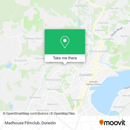 Madhouse Filmclub map