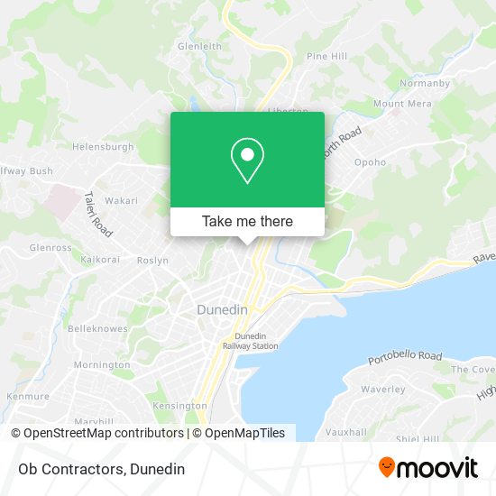 Ob Contractors map
