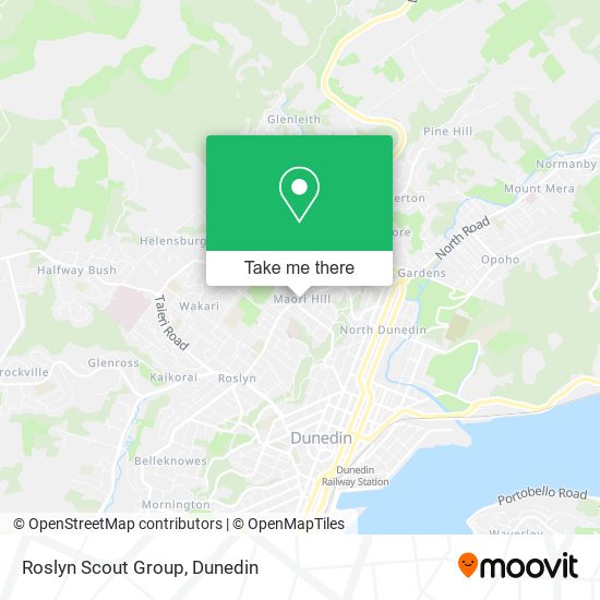 Roslyn Scout Group map