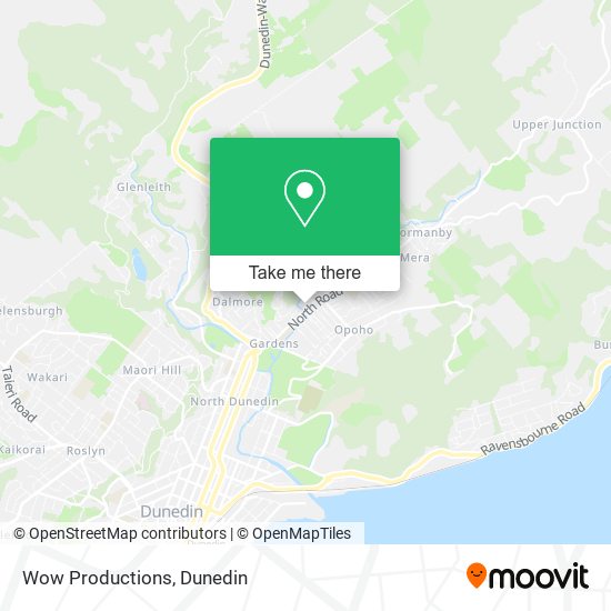 Wow Productions map