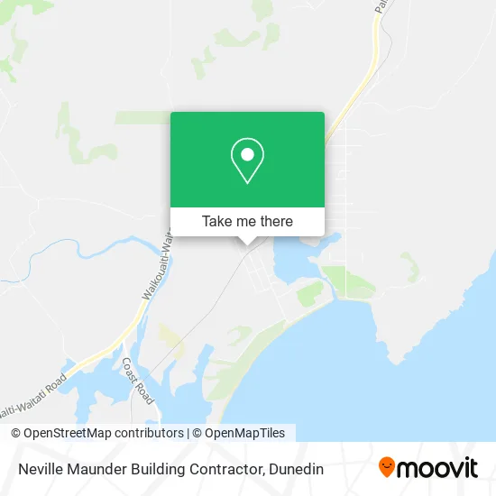 Neville Maunder Building Contractor map