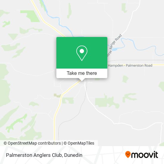 Palmerston Anglers Club map