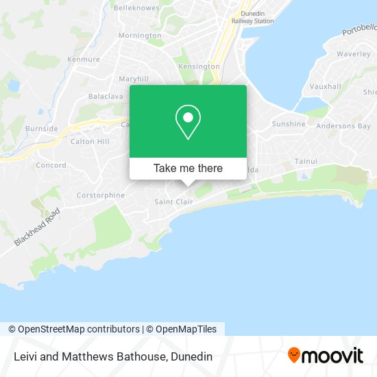 Leivi and Matthews Bathouse map