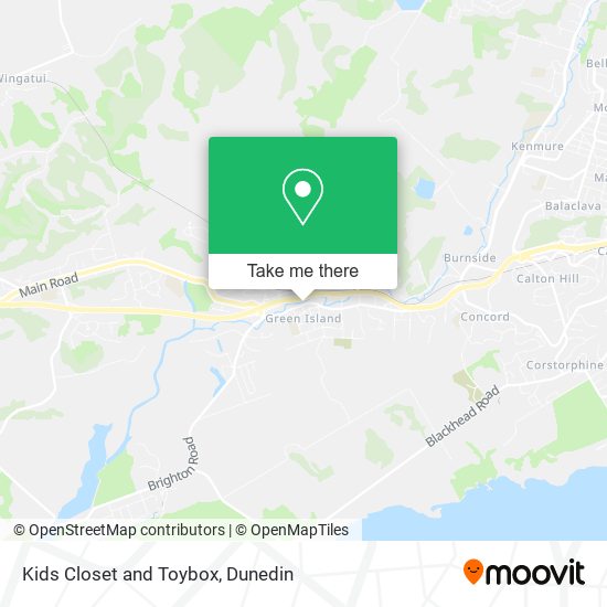 Kids Closet and Toybox map