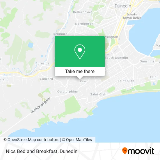 Nics Bed and Breakfast map
