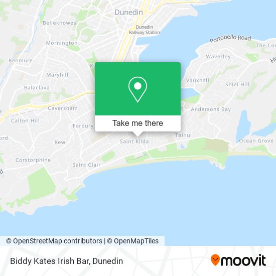 Biddy Kates Irish Bar map