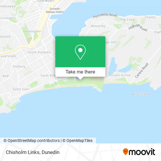 Chisholm Links map