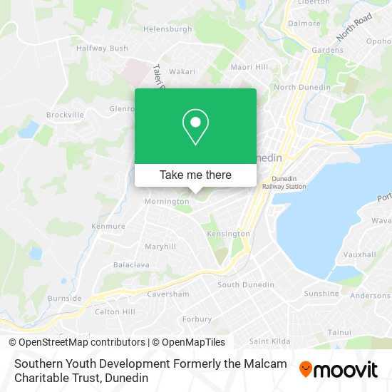 Southern Youth Development Formerly the Malcam Charitable Trust map