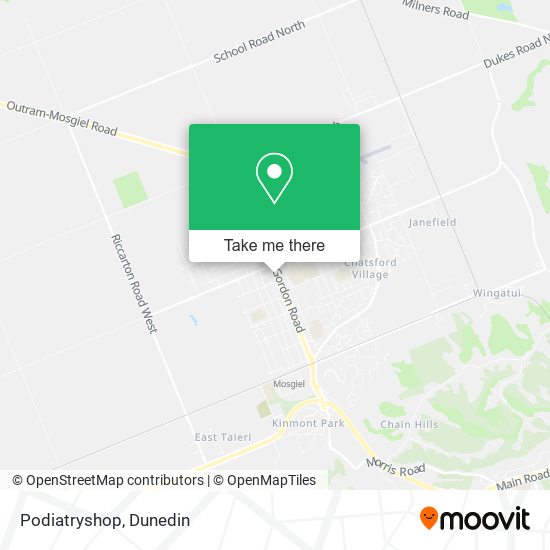 Podiatryshop map