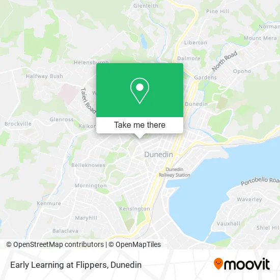 Early Learning at Flippers map