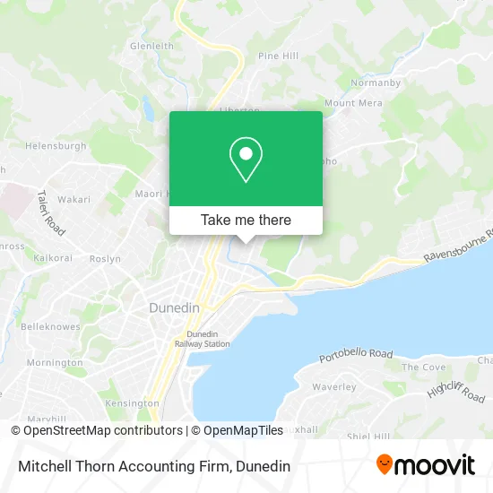 Mitchell Thorn Accounting Firm map