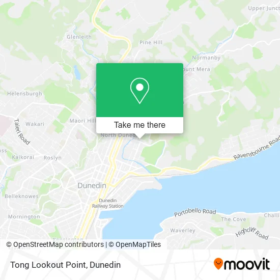 Tong Lookout Point map