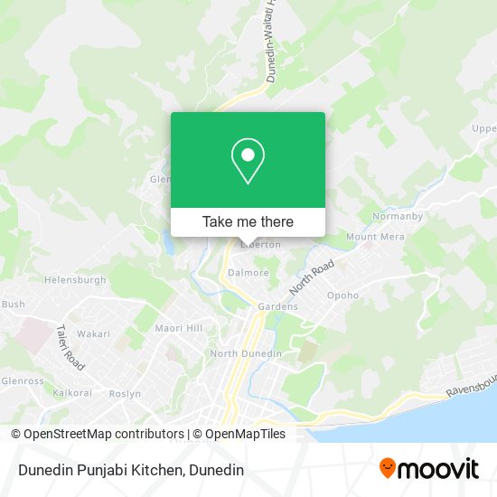 Dunedin Punjabi Kitchen地图