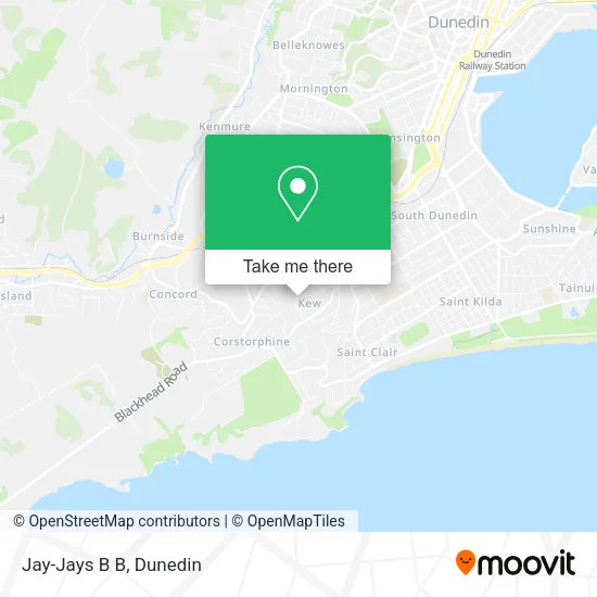 Jay-Jays B B map