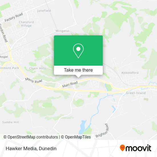 Hawker Media map