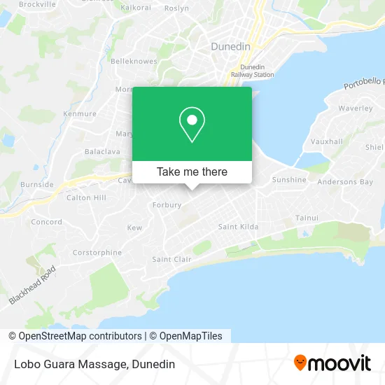 Lobo Guara Massage map