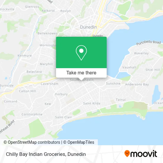Chilly Bay Indian Groceries map