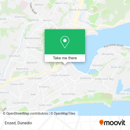 Enzed map
