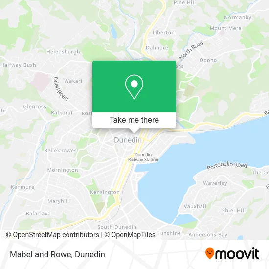 Mabel and Rowe map