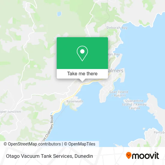 Otago Vacuum Tank Services map