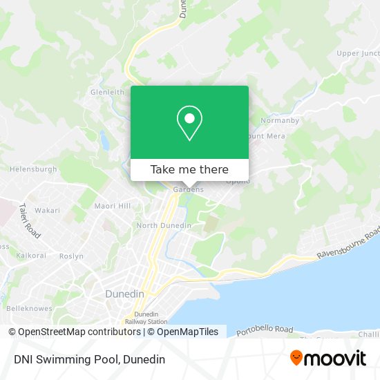 DNI Swimming Pool map