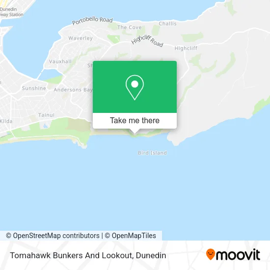 Tomahawk Bunkers And Lookout map