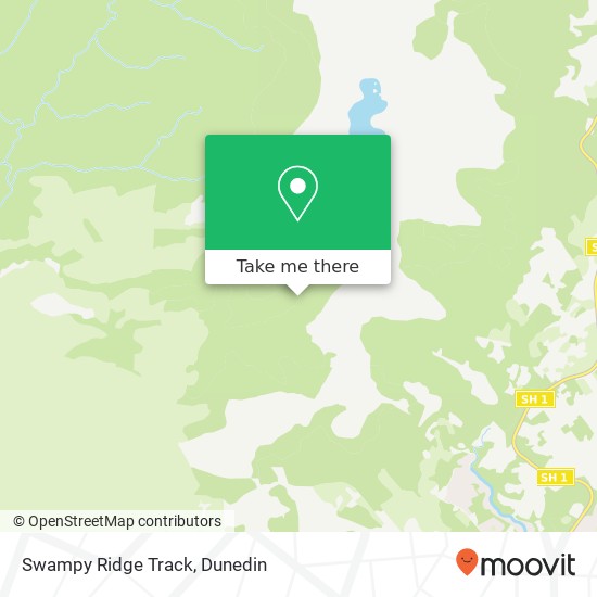 Swampy Ridge Track map