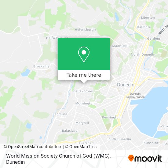 World Mission Society Church of God (WMC) map