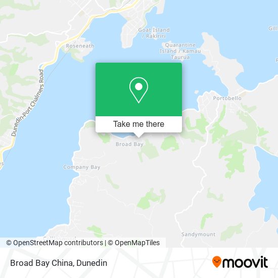 Broad Bay China map