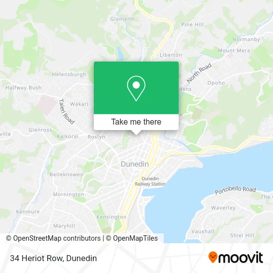 34 Heriot Row map