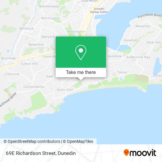 69E Richardson Street map