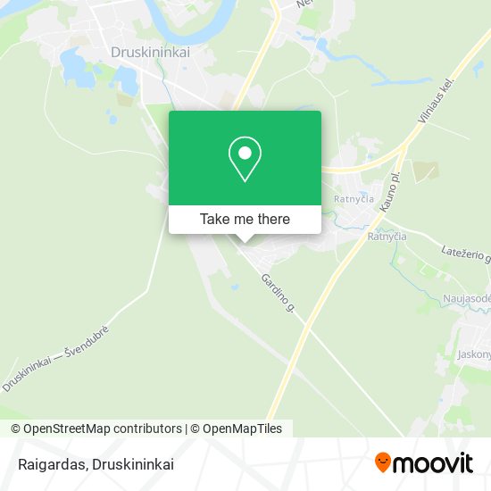 Raigardas map