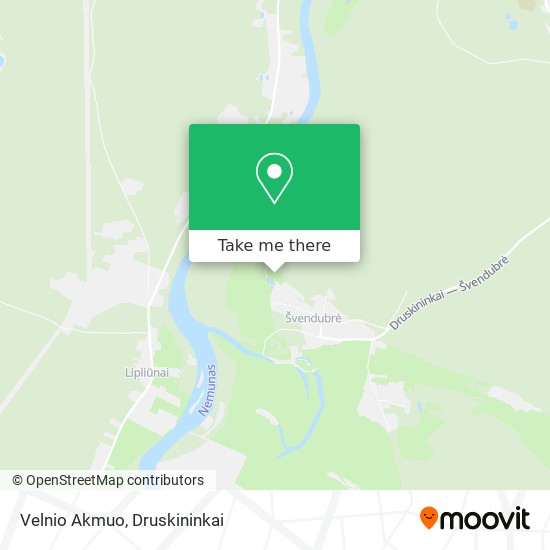 Velnio Akmuo map