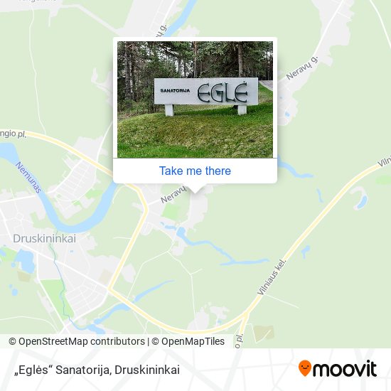 „Eglės“ Sanatorija map